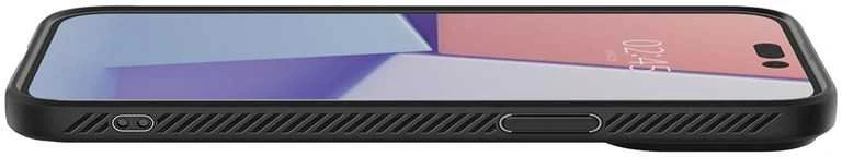 Dėklas SPIGEN LIQUID AIR IPHONE 14 PRO MATTE Juodas
