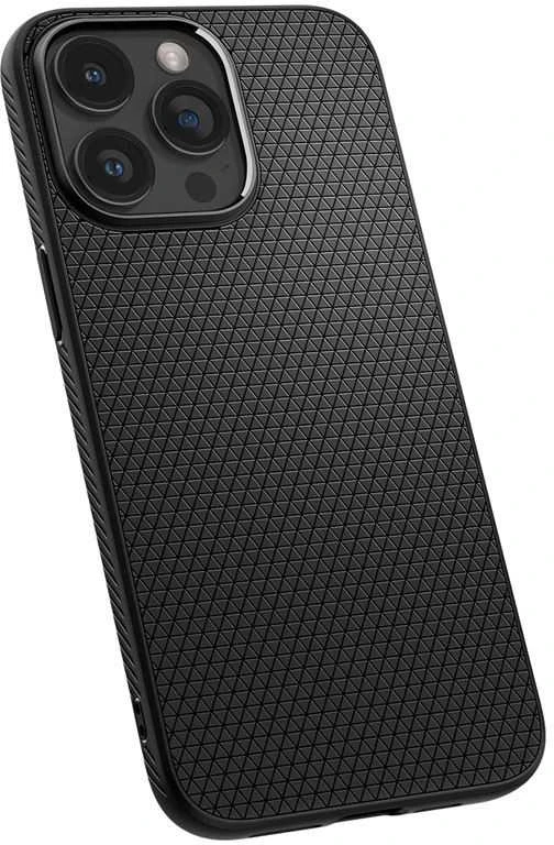 Dėklas SPIGEN LIQUID AIR IPHONE 15 PRO Juodas