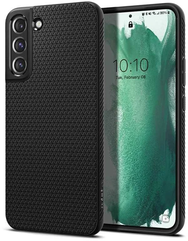 Spigen Liquid Air dėklas skirtas Samsung Galaxy S22, spalva - Matte Black