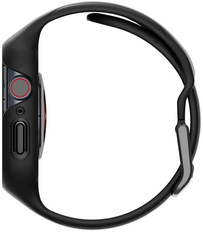 Spigen Liquid Air Pro, juodas - Apple Watch 9/8/7 41mm