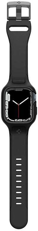 Spigen Liquid Air Pro, juodas - Apple Watch 9/8/7 41mm