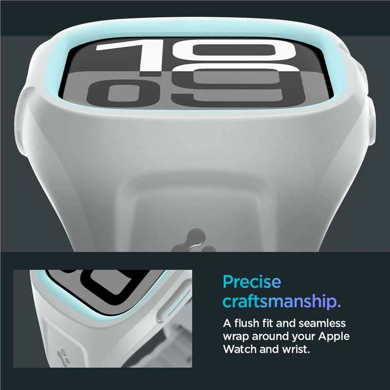 Spigen Liquid Air Pro apyrankė skirta Apple Watch 10 46mm – pilkos spalvos