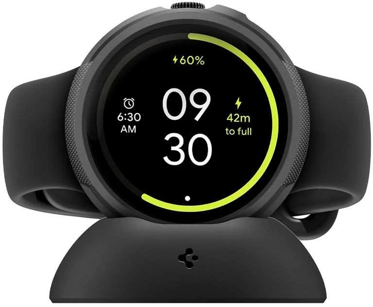 Spigen Liquid Air V2, matte juodas - Google Pixel Watch 4 45mm
