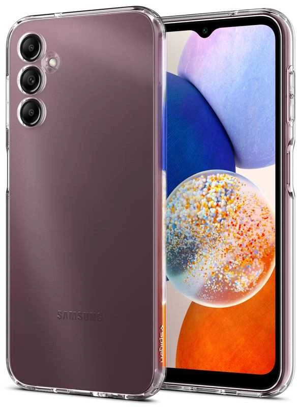 Spigen Liquid Crystal dėklas skirtas Samsung Galaxy A14 5G (NA), spalva - Crystal Clear