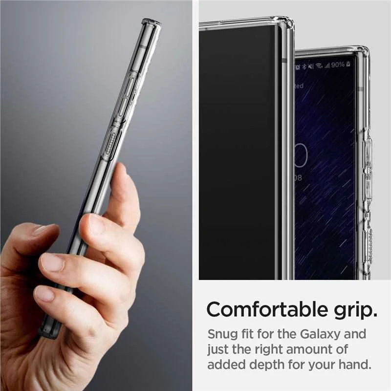 Dėklas SPIGEN LIQUID CRYSTAL SAMSUNG S22 ULTRA CLEA