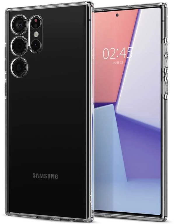 Dėklas SPIGEN LIQUID CRYSTAL SAMSUNG S22 ULTRA CLEA