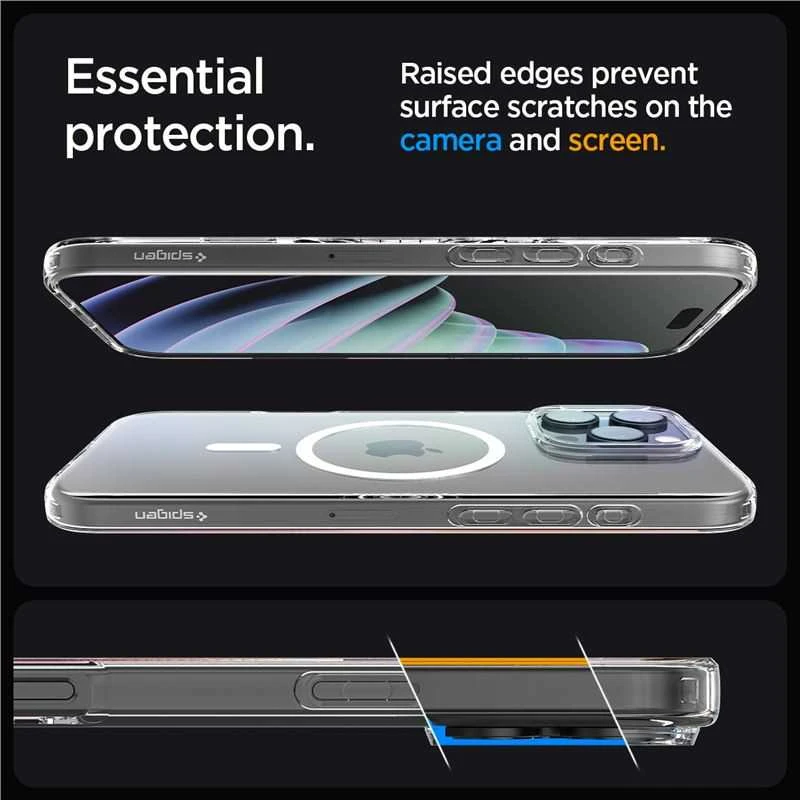 Spigen Liquid Crystal MagSafe Apple iPhone 16 Pro Max – dėklas telefonui skaidrus