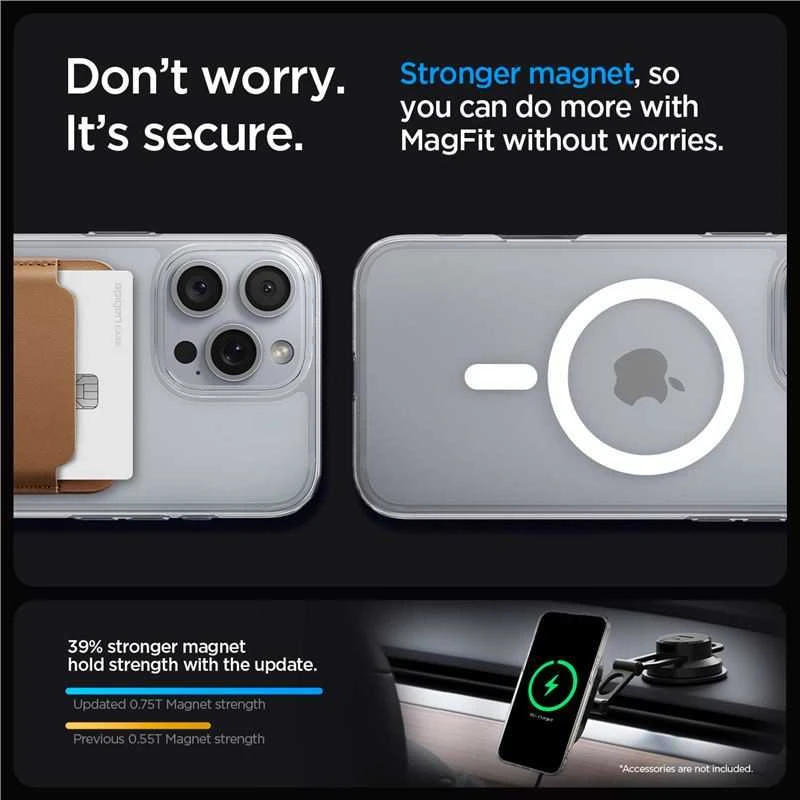 Spigen Liquid Crystal MagSafe Apple iPhone 16 Pro Max – dėklas telefonui skaidrus