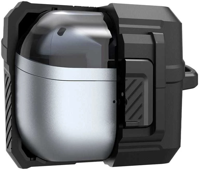 Spigen Lock Fit , matinė juoda - Samsung Galaxy Buds 3 Pro/3