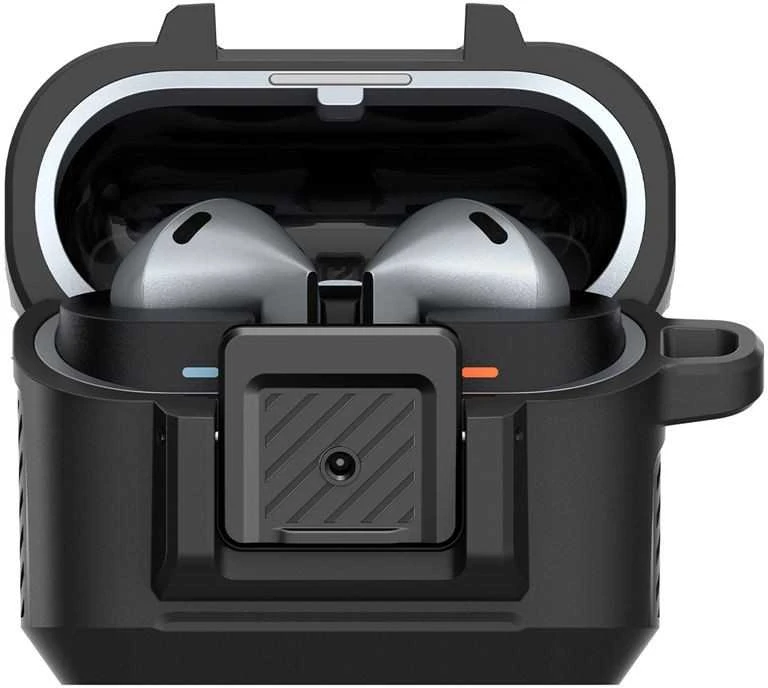 Spigen Lock Fit , matinė juoda - Samsung Galaxy Buds 3 Pro/3