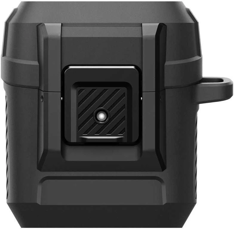 Spigen „Lock Fit“, matinės juodos spalvos – „Google Pixel Buds 2a“