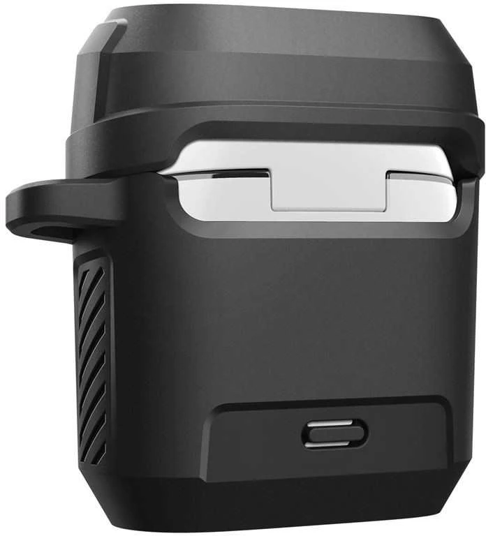 Spigen „Lock Fit“, matinės juodos spalvos – „Google Pixel Buds 2a“