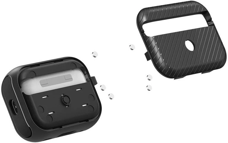 Spigen Mag Armor MagSafe, juodas - AirPods Pro 2