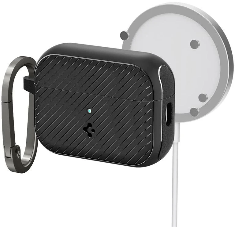 Spigen Mag Armor MagSafe, juodas - AirPods Pro 2