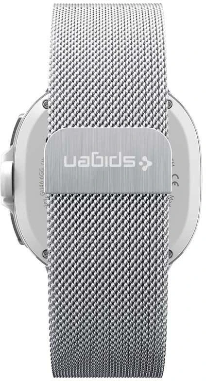 Spigen Metalinis dėklas, sidabrinis - „Samsung“ „Samsung Galaxy Watch 8“ (40/44/46 mm)