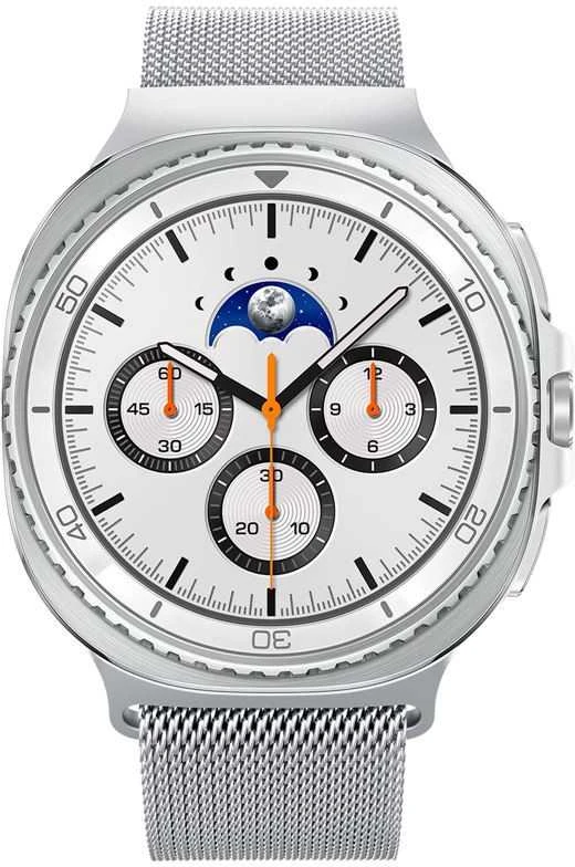 Spigen Metalinis dėklas, sidabrinis - „Samsung“ „Samsung Galaxy Watch 8“ (40/44/46 mm)
