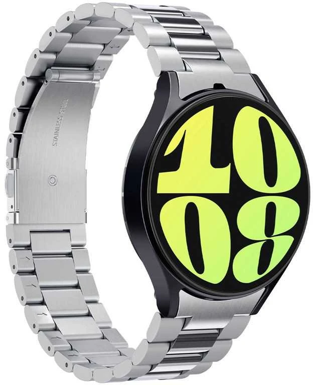 Spigen Modern Fit 316L, sidabrinis - Samsung Galaxy Watch7 44/40 mm