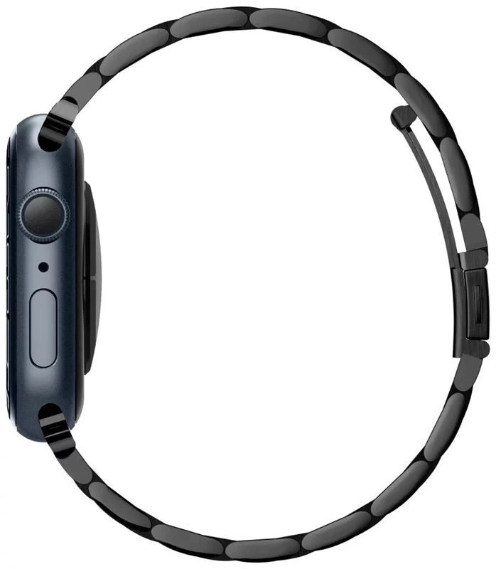 Išmaniojo laikrodžio Apple 4/5/6/7/8/SE dirželis, Juodos spalvos, 38/40/41mm