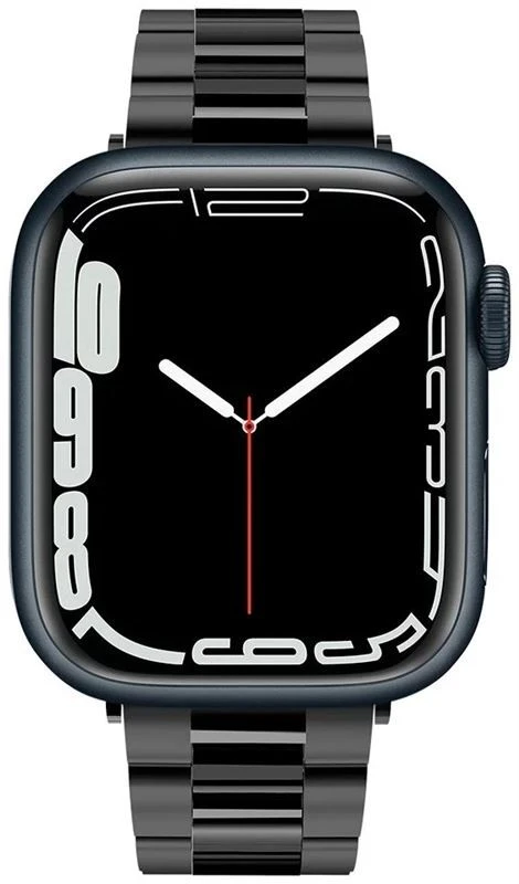 Išmaniojo laikrodžio Apple 4/5/6/7/8/SE dirželis, Juodos spalvos, 38/40/41mm