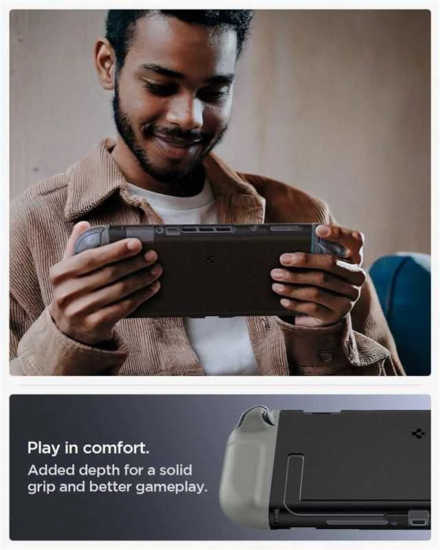 Spigen Nano Pop, juodas sesame - Nintendo Switch 2
