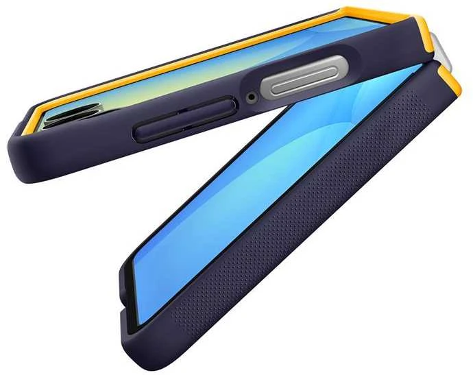 Dėklas Spigen Nano Pop Mag Magsafe Galaxy Z Flip 7 bluberry navy