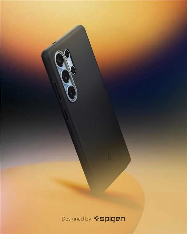 Spigen Caseology Nano Pop dėklas skirtas Samsung Galaxy S25 Ultra – juodos spalvos