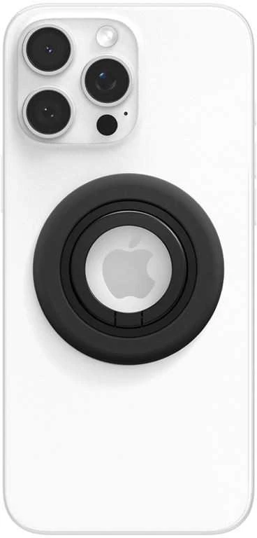 Spigen Nano Pop MagSafe telefono laikiklis, juodas sezamas