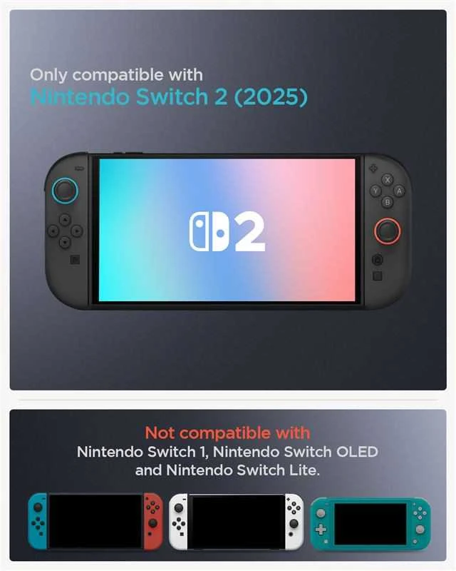 „Spigen Nano Pop“, mėlynių ir tamsiai mėlynas – „Nintendo Switch 2“