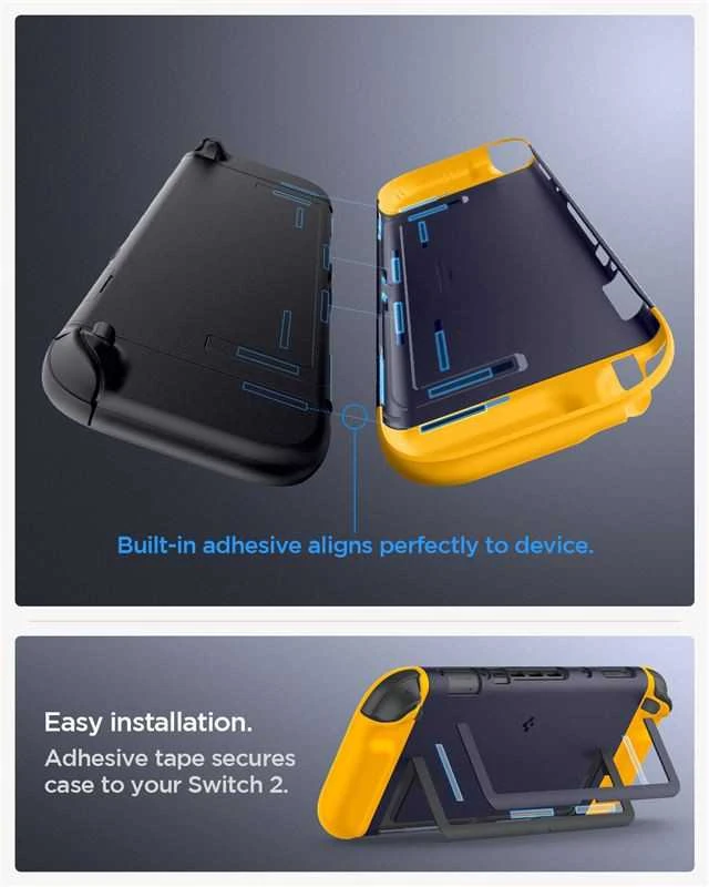 „Spigen Nano Pop“, mėlynių ir tamsiai mėlynas – „Nintendo Switch 2“