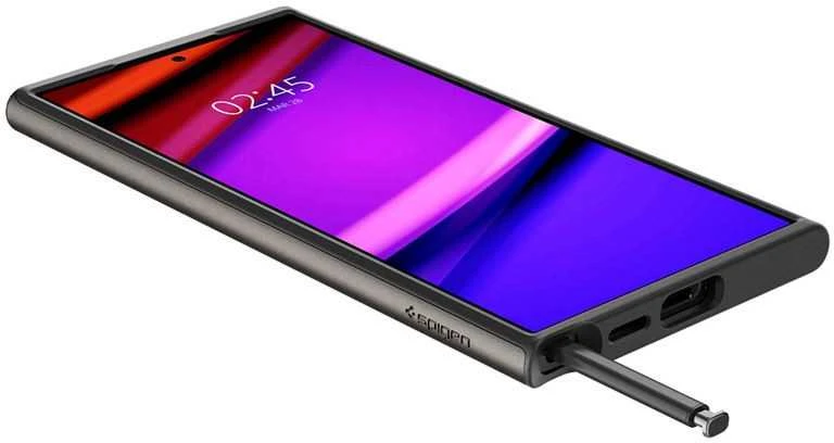 Dėklas Samsung Galaxy S24 Ultra Spigen Neo Hybrid Gunmetal