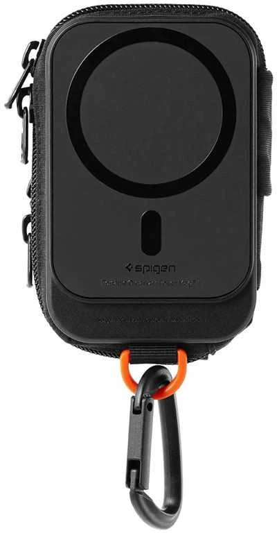 Spigen nešiojamas dėklas-organizeris SnapZip MagSafe, juodas