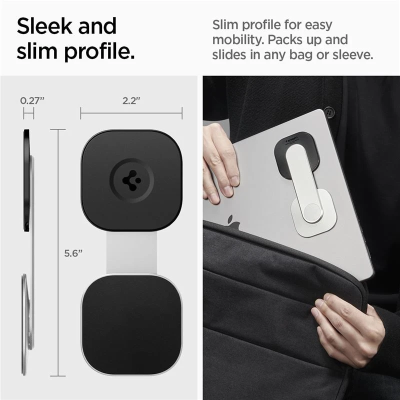 Spigen OneTap laikiklis monitoriui / nešiojamajam kompiuteriui S312, sidabrinis
