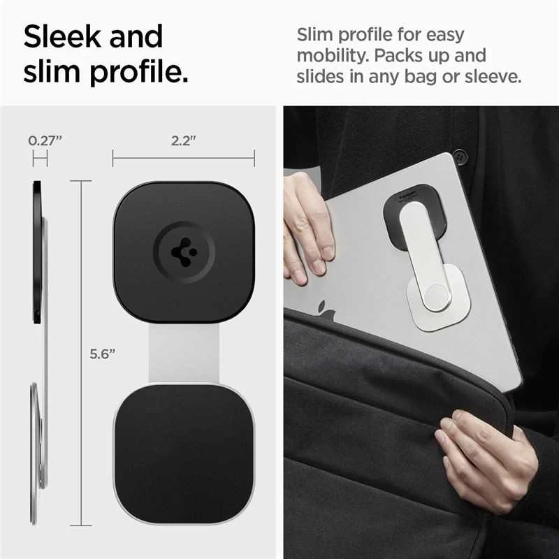 Spigen OneTap Monitorius/Nešiojamas kompiuteris Mount S312, sidabrinis
