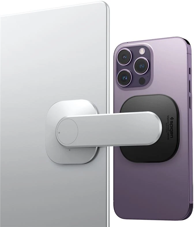 Spigen OneTap laikiklis monitoriui / nešiojamajam kompiuteriui S312, sidabrinis