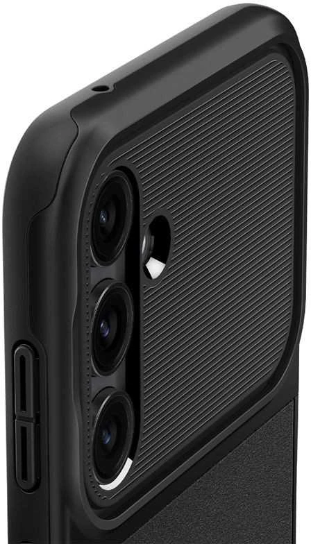 Spigen Optik Armor dėklas skirtas Samsung Galaxy S23 FE, spalva - Juoda