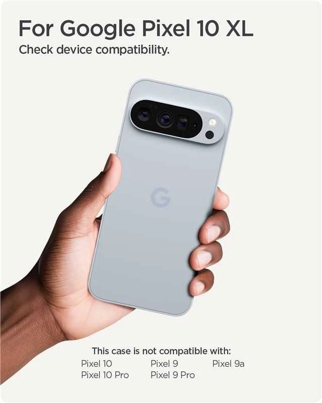 „Spigen Parallax Mag MagSafe“ dėklas, skirtas „Google Pixel 10 Pro XL“ – matinis juodas