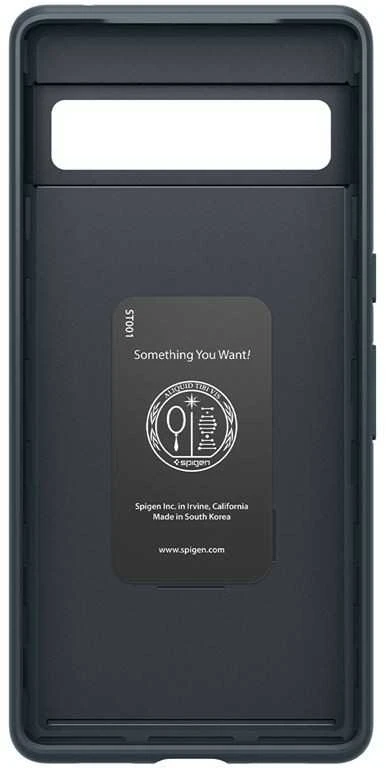 Dėklas Spigen Thin Fit, metalinis skalūnas - Google Pixel 7 Pro