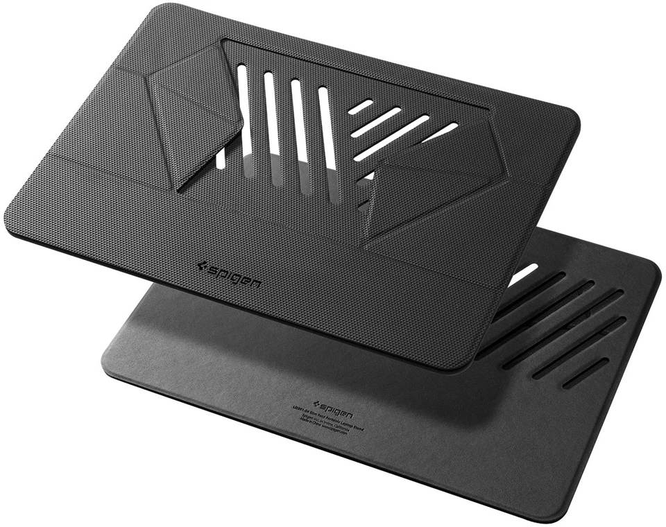 SPIGEN LD201-S6 SLIMFOLD NEŠIOJAMOJO KOMPIUTERIO STOVAS SPACE Pilkas