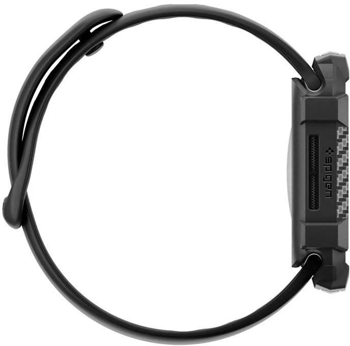 Spigen „Rugged Armor 2“, matinis juodas – „Apple Watch 11“ 42 mm