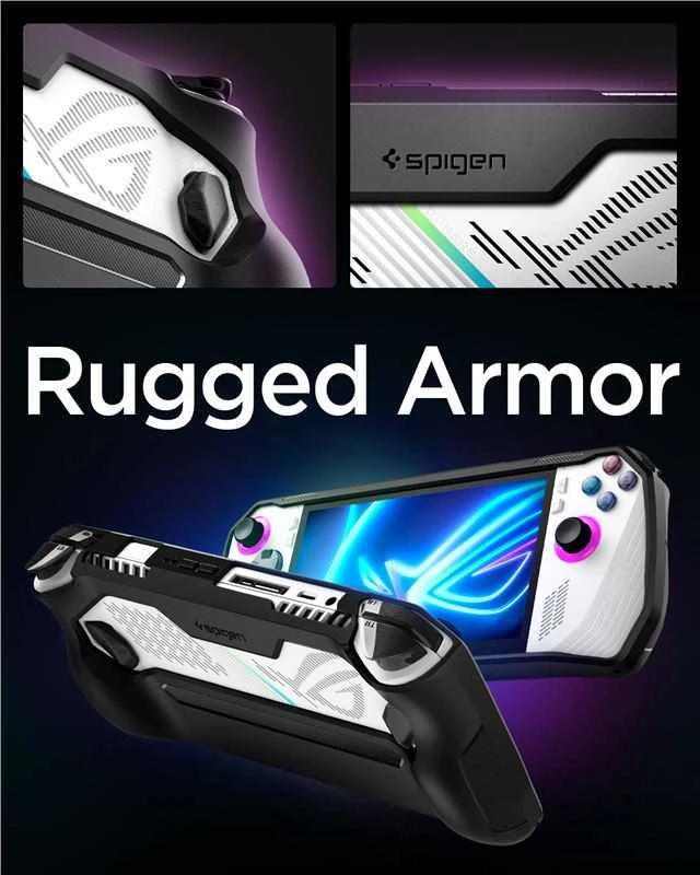 Asus ROG ALLY Spigen Rugged Armor Matte dėklas telefonui juodos spalvos