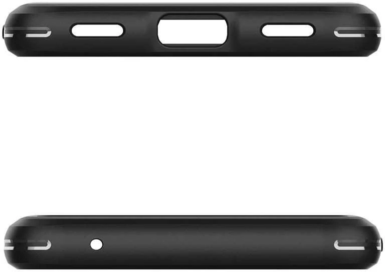 Dėklas Spigen Rugged Armor, juodas - Google Pixel 6a