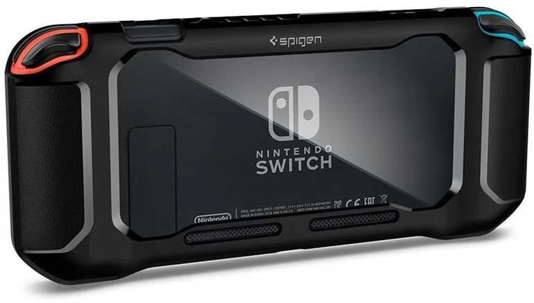 „Spigen Rugged Armor“, juodas – „Nintendo Switch“