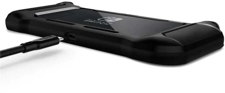 „Spigen Rugged Armor“, juodas – „Nintendo Switch“