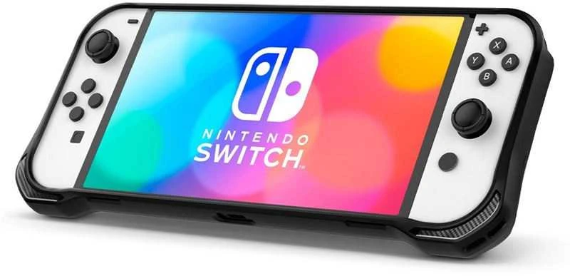 Spigen Rugged Armor, juodos spalvos – Nintendo Switch OLED