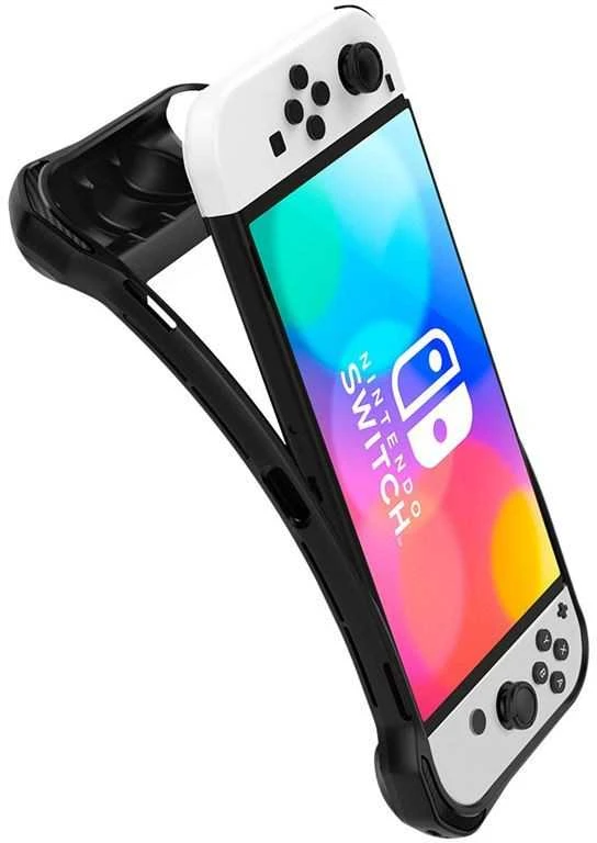 Spigen Rugged Armor, juodos spalvos – Nintendo Switch OLED