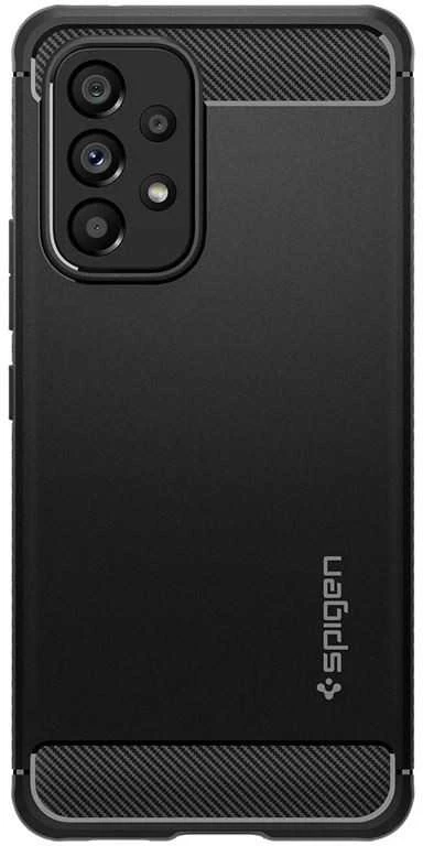 Spigen Rugged Armor Samsung Galaxy A53 5G dėklas telefonui matinės juodos spalvos