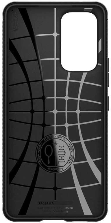 Spigen Rugged Armor Samsung Galaxy A53 5G dėklas telefonui matinės juodos spalvos