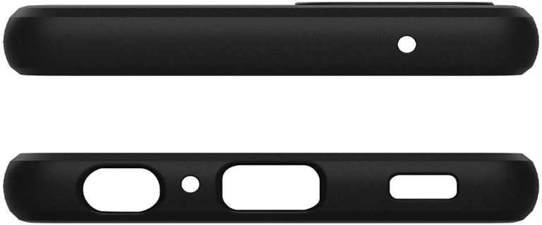 Spigen Rugged Armor Samsung Galaxy A52 / A52S telefono dėklas, matinės juodos spalvos