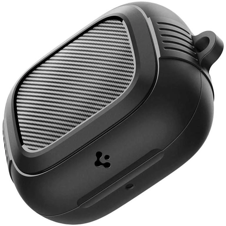 Spigen „Rugged Armor“, matinės juodos spalvos – „Apple Powerbeats Pro 2“