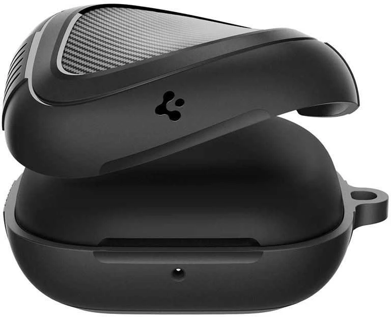 Spigen „Rugged Armor“, matinės juodos spalvos – „Apple Powerbeats Pro 2“